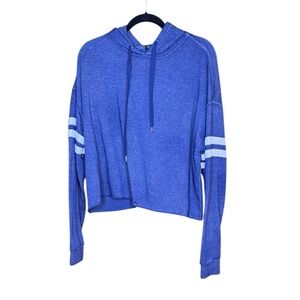 Rue 21 Blue Cropped Hoodie